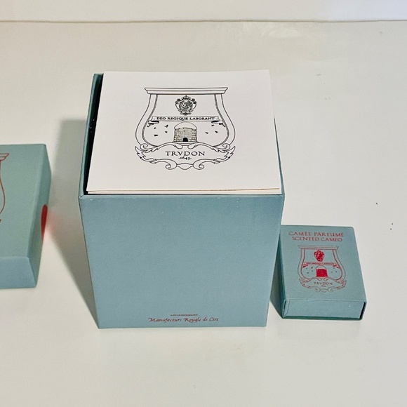 Cire Trudon Trianon Classic Candle 9.5 oz 270 g & Abd El Kader Scented Cameo New - Picture 7 of 12